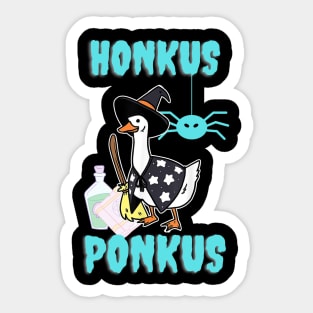 Honkus Ponkus | Honkus Ponkus Duck | Halloween Sticker